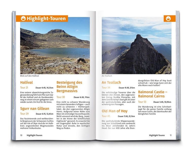 Produktbild: KOMPASS Wanderf&uuml;hrer Schottland, 63 Touren mit Extra-Tourenkarte