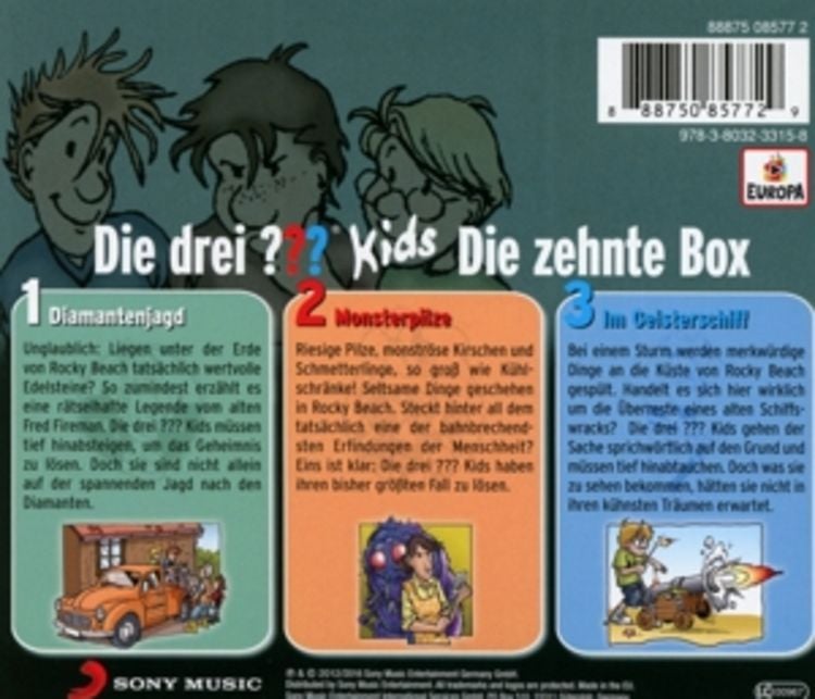 Die drei ??? Kids 3er Box. Folgen 28 - 30 (drei Fragezeichen) 3 CDs