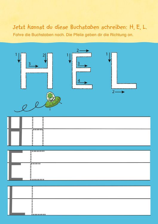 Produktbild: Duden: Mein lustiger Schwung&uuml;bungs-Block f&uuml;r die Vorschule