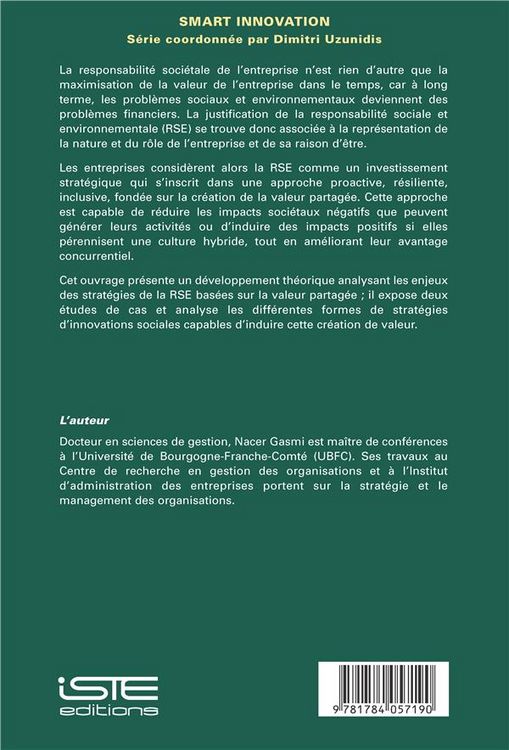 Produktbild: Strat&eacute;gies d'innovations soci&eacute;tales