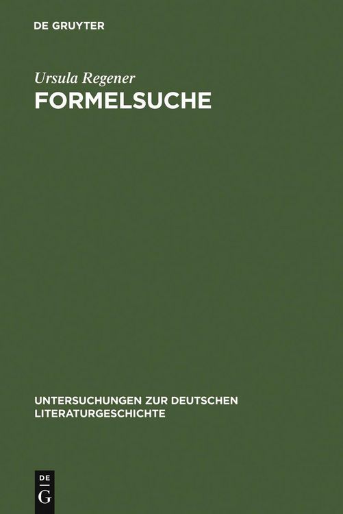 Produktbild: Formelsuche