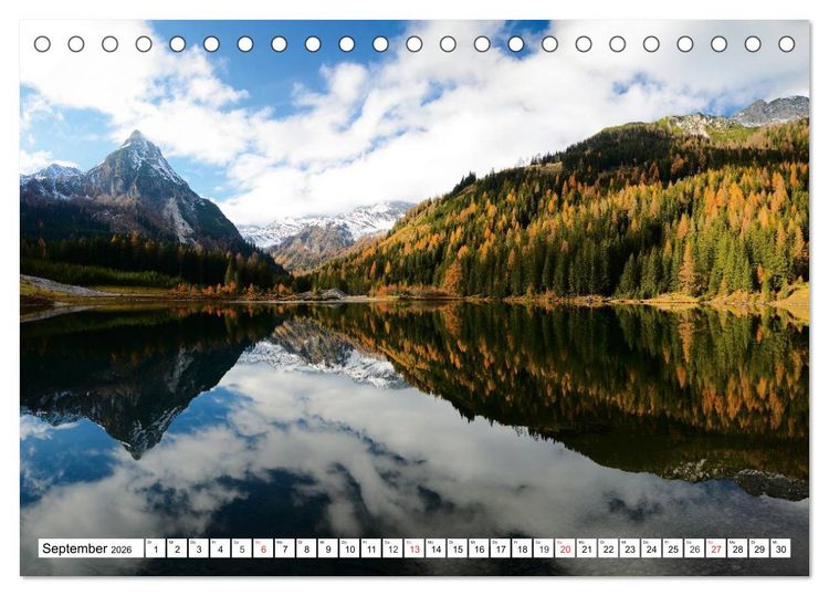Produktbild: Geliebte Steiermark im Herzen &Ouml;sterreichs (Tischkalender 2026 DIN A5 quer), CALVENDO Monatskalender