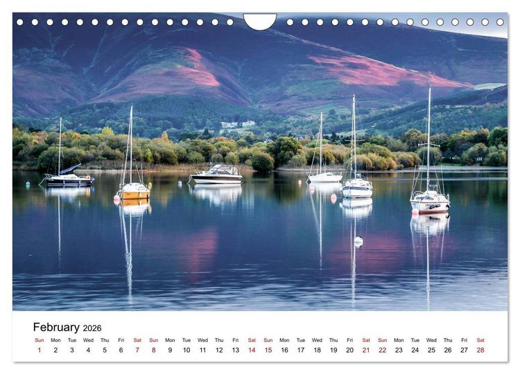 Produktbild: Lake District Secrets (Wall Calendar 2026 DIN A4 landscape), CALVENDO 12 Month Wall Calendar