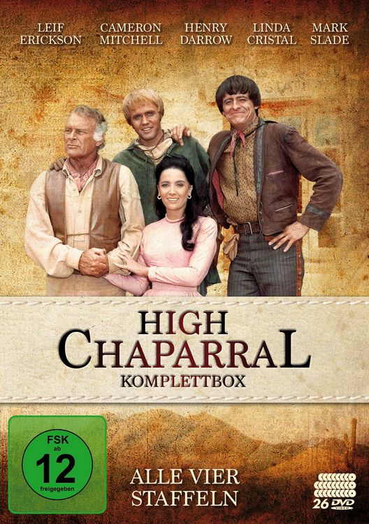 Produktbild: High Chaparral - Komplettbox: Alle vier Staffeln (Fernsehjuwelen) [26 DVDs]