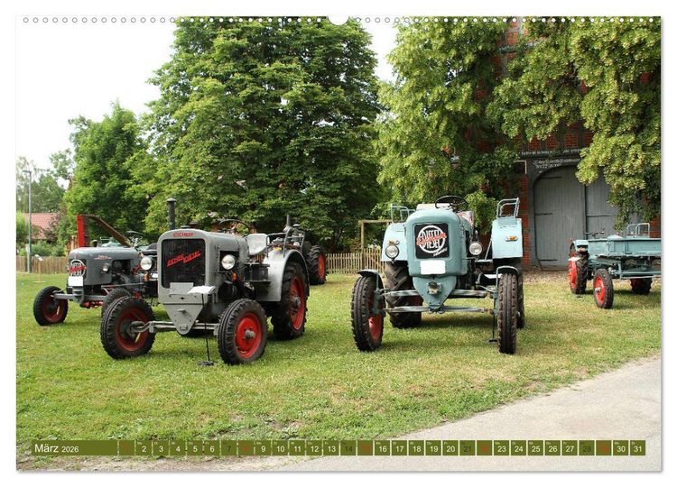 Produktbild: Traktoren - Altgediente Veteranen (Wandkalender 2026 DIN A2 quer), CALVENDO Monatskalender