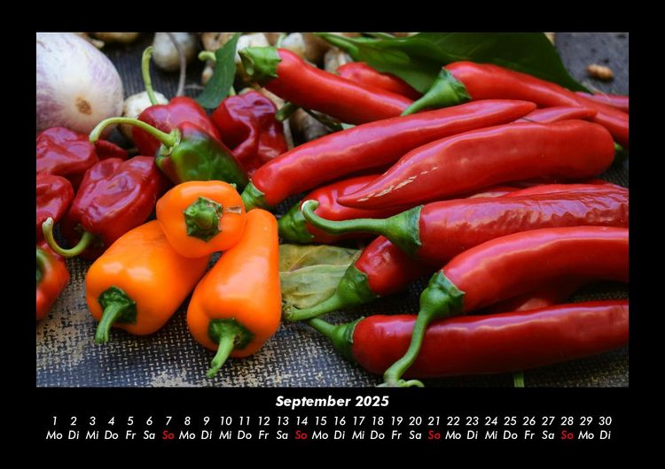 Produktbild: Gem&uuml;sekalender 2025 Fotokalender DIN A3