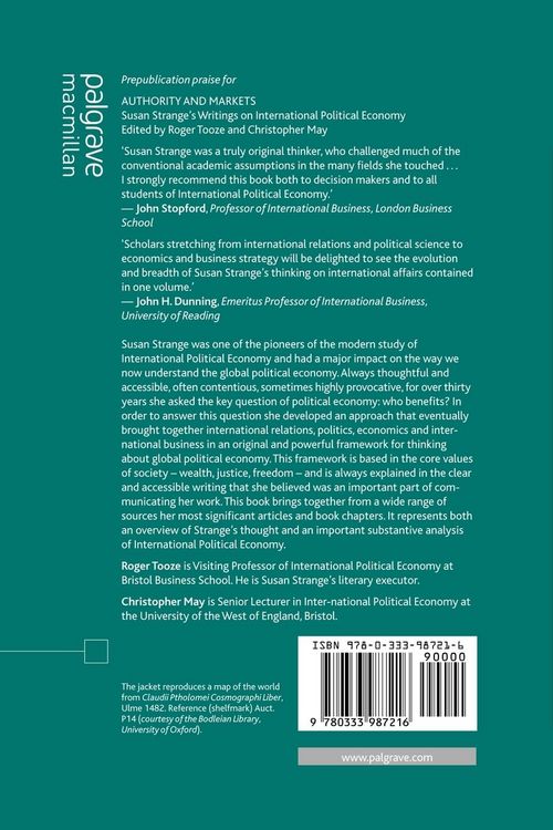 Produktbild: Authority and Markets