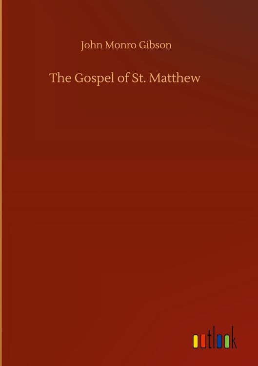 Produktbild: The Gospel of St. Matthew