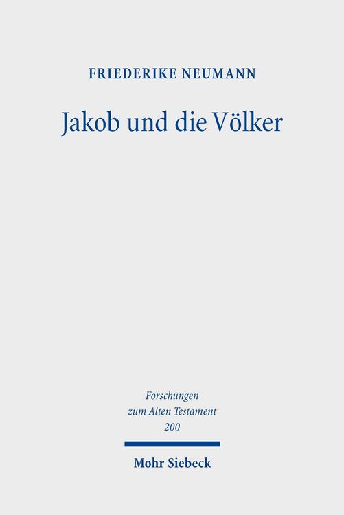 Produktbild: Jakob und die V&ouml;lker