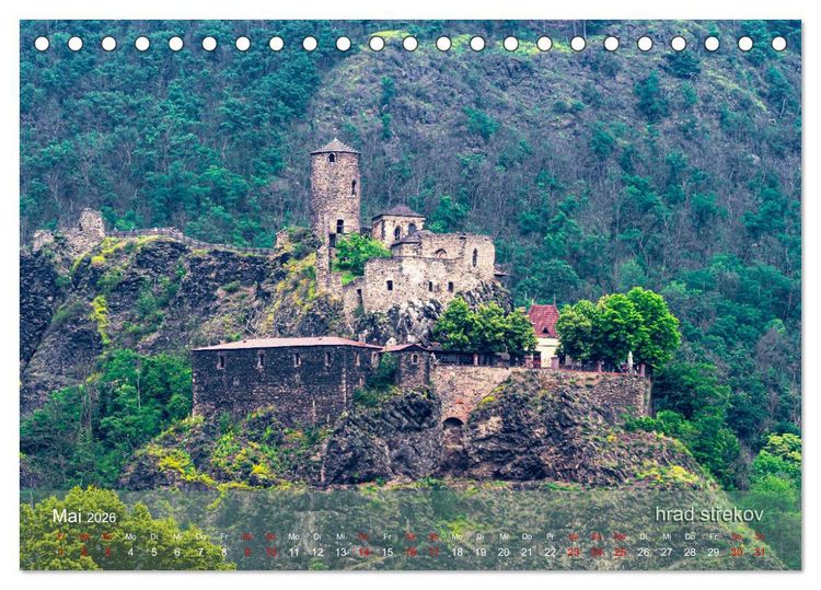 Produktbild: der elbestrom urbanes (Tischkalender 2026 DIN A5 quer), CALVENDO Monatskalender