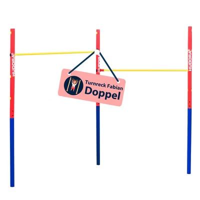 Produktbild: HUDORA 64004 - Turnreck Fabian Doppel, Turnstange