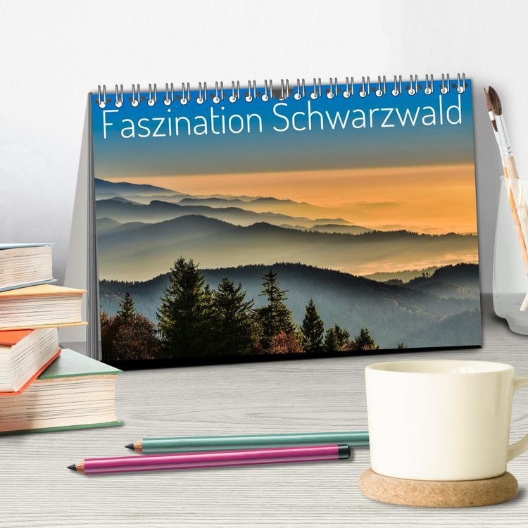 Produktbild: Faszination Schwarzwald (Tischkalender 2026 DIN A5 quer), CALVENDO Monatskalender