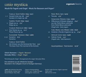 Produktbild: Unio mystica (Music for Bassoon and Organ)