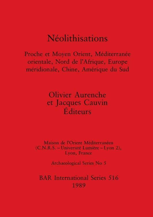 Produktbild: N&eacute;olithisations