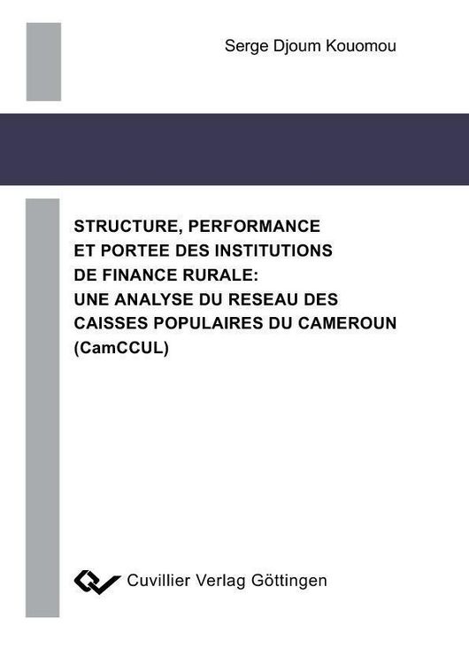 Produktbild: Structure, Performance et Portee des Institutions de Finance Rurale