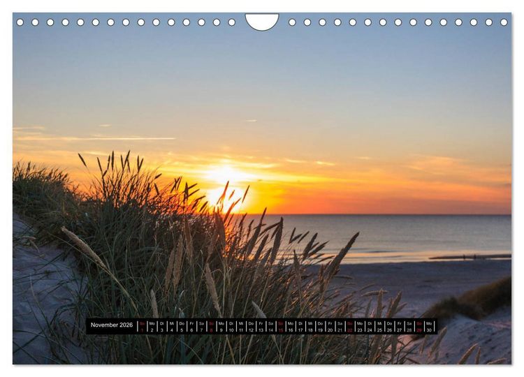 Produktbild: D&auml;nemark Impressionen (Wandkalender 2026 DIN A4 quer), CALVENDO Monatskalender