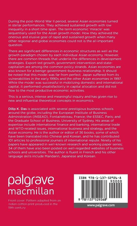 Produktbild: An Enquiry into the Asian Growth Model