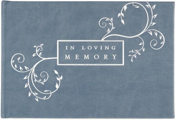 Produktbild: Guest Book in Loving Memory Blue