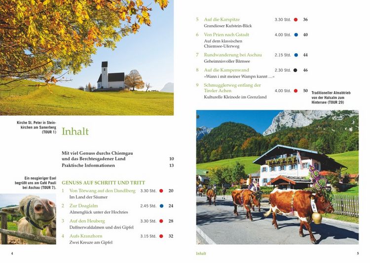Produktbild: Wandergenuss Chiemgau und Berchtesgadener Land
