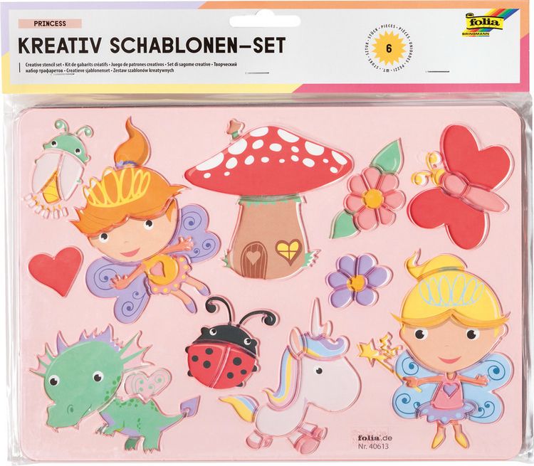 Produktbild: Kreativ-Schablonen PRINCESS