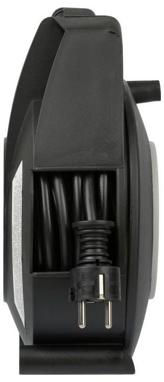 Produktbild: Brennenstuhl 1094200 Kabeltrommel 15m Schwarz Schutzkontakt-Stecker