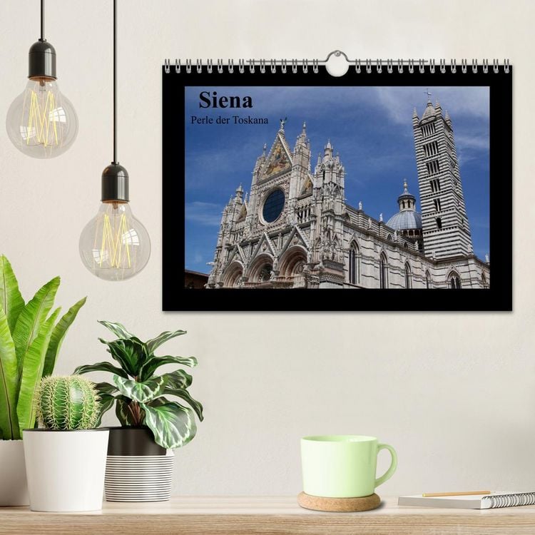 Produktbild: Siena, Perle der Toskana (Wandkalender 2026 DIN A4 quer), CALVENDO Monatskalender