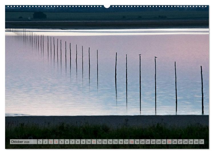 Produktbild: NORTHUMBERLAND 2026 (hochwertiger Premium Wandkalender 2026 DIN A2 quer), Kunstdruck in Hochglanz