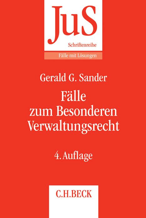 Produktbild: F&auml;lle zum Besonderen Verwaltungsrecht