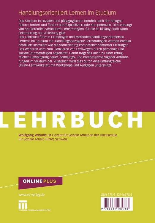 Produktbild: Handlungsorientiert Lernen im Studium