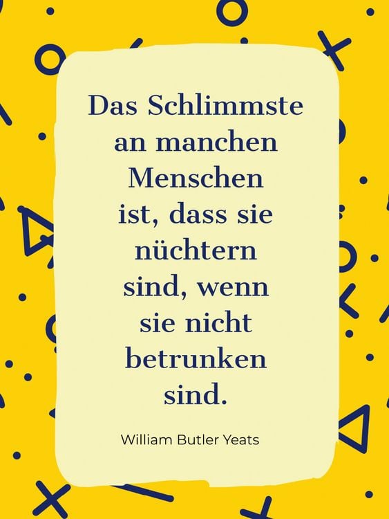 Produktbild: CALVENDO Puzzle Das Schlimmste an manchen Menschen ist, dass sie n&uuml;chtern sind, wenn sie nicht betrunken sind. | 1000 Teile Lege-Gr&ouml;&szlig;e 64x48cm Foto-Pu