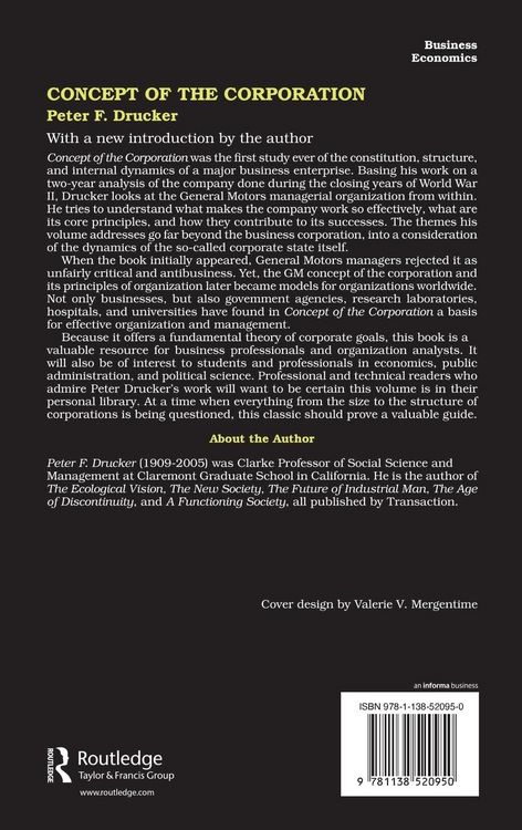 Produktbild: Concept of the Corporation