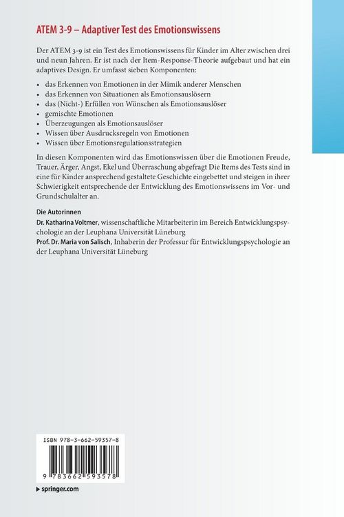 Produktbild: ATEM 3-9 Adaptiver Test des Emotionswissens
