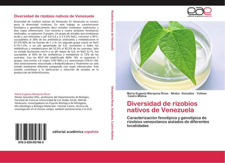 Produktbild: Diversidad de rizobios nativos de Venezuela