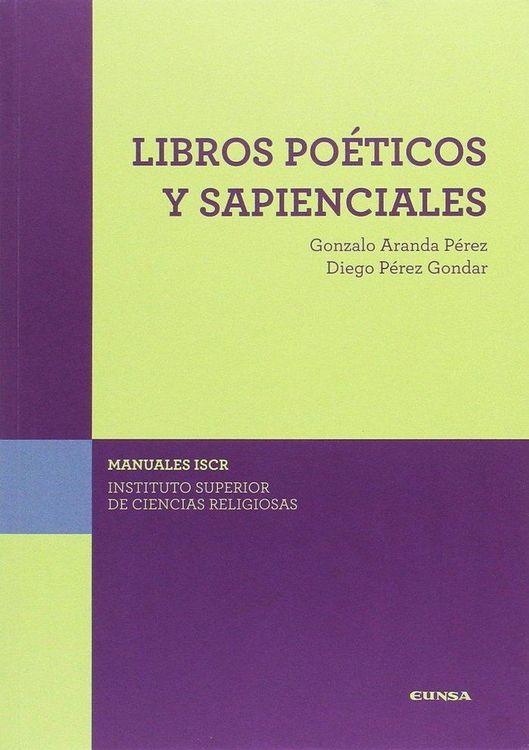 Produktbild: Libros Po&eacute;ticos y Sapienciales