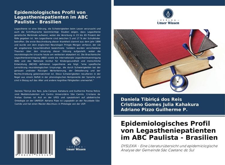 Produktbild: Epidemiologisches Profil von Legastheniepatienten im ABC Paulista - Brasilien