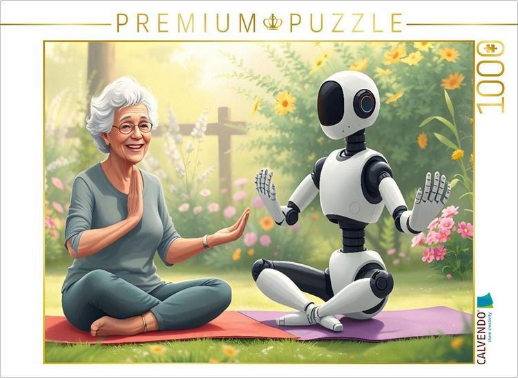 Produktbild: CALVENDO Puzzle Mein Tempo seine Technik wir sind ein gutes Team | 1000 Teile Lege-Gr&ouml;&szlig;e 64x48cm Foto-Puzzle f&uuml;r gl&uuml;ckliche Stunden