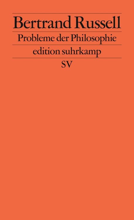 Bild vom Artikel Probleme der Philosophie vom Autor Bertrand Russell