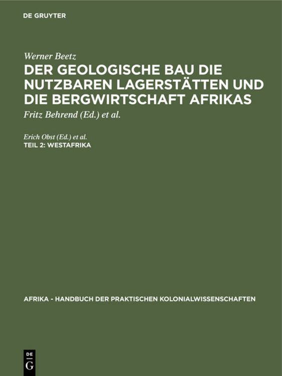 Produktbild: Westafrika