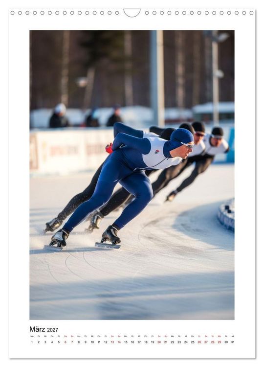 Produktbild: Wintersport Adrenalin (Wandkalender 2027 DIN A3 hoch), CALVENDO Monatskalender