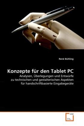 Produktbild: B&uuml;hling, R: Konzepte f&uuml;r den Tablet PC