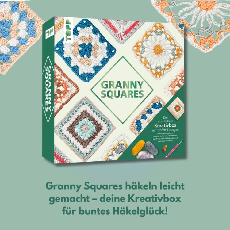 Produktbild: Die wunderbare Kreativbox Granny Squares