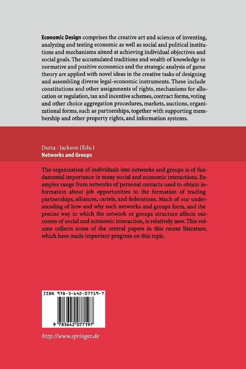 Produktbild: Networks and Groups