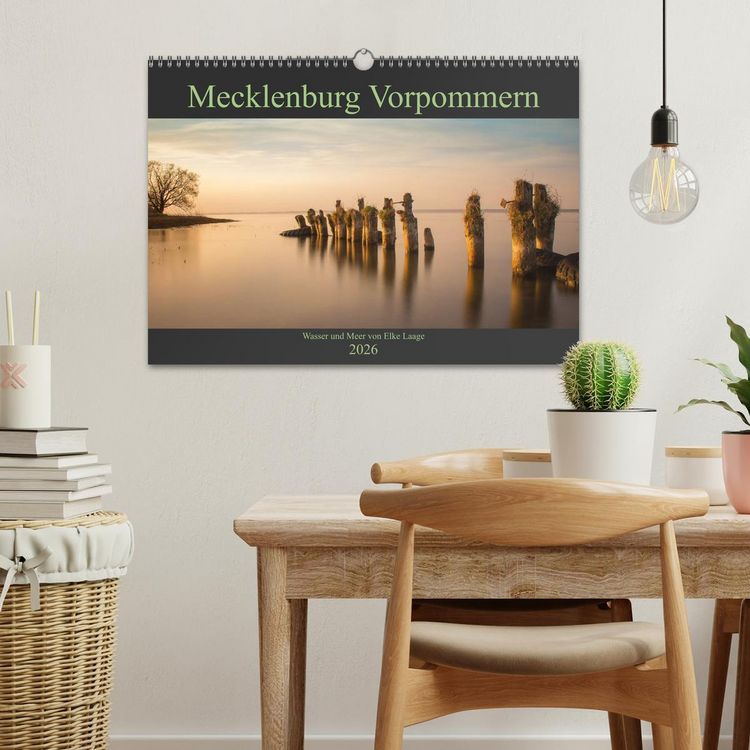 Produktbild: Mecklenburg Vorpommern - Wasser und Meer (Wandkalender 2026 DIN A3 quer), CALVENDO Monatskalender