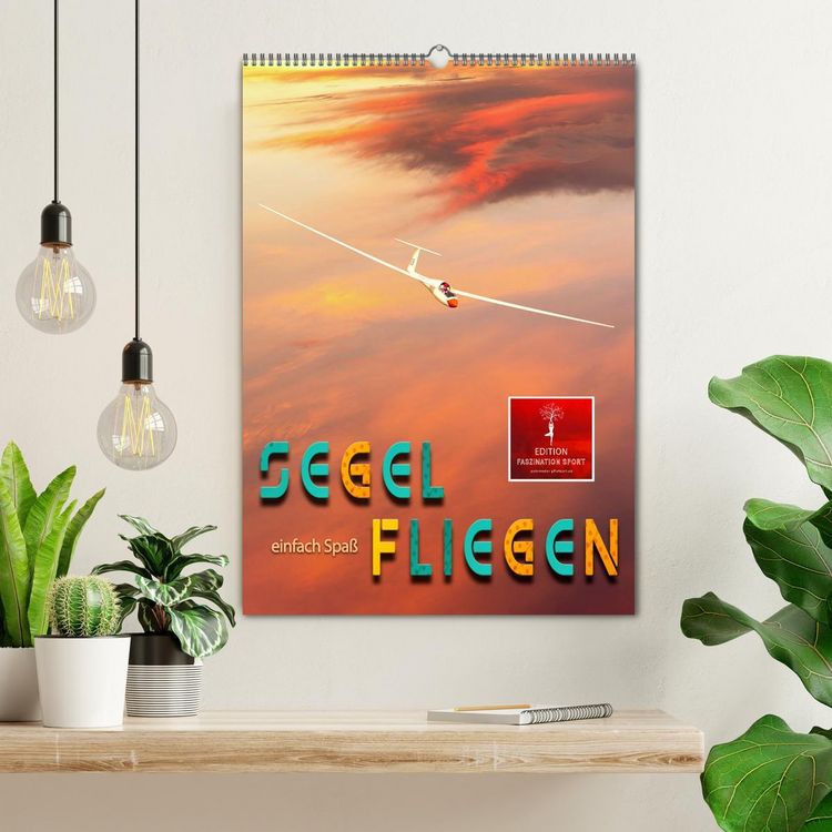 Produktbild: Segelfliegen - einfach Spa&szlig; (Wandkalender 2026 DIN A2 hoch), CALVENDO Monatskalender