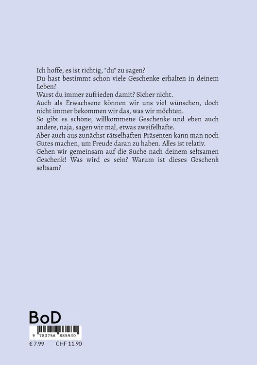 Produktbild: Dein seltsames Geschenk