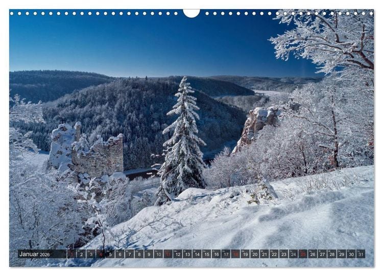 Produktbild: Kulturlandschaft Obere Donau (Wandkalender 2026 DIN A3 quer), CALVENDO Monatskalender