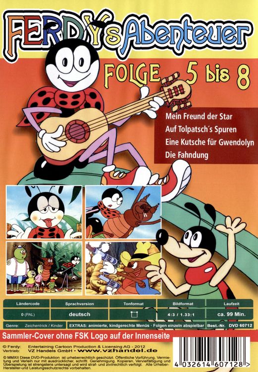 Produktbild: Ferdys Abenteuer - Folge 5-8
