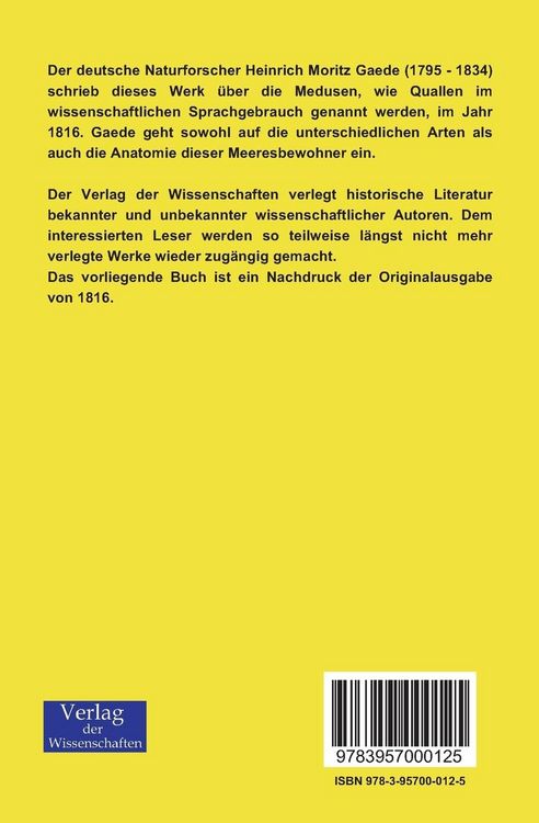Produktbild: Beitr&auml;ge zur Anatomie und Physiologie der Medusen