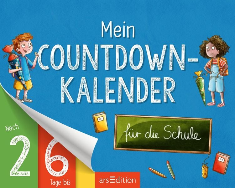 Produktbild: Mein Countdown-Kalender f&uuml;r die Schule