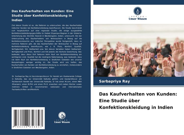 Produktbild: Das Kaufverhalten von Kunden: Eine Studie &uuml;ber Konfektionskleidung in Indien